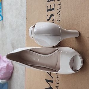 3" peep toe heels